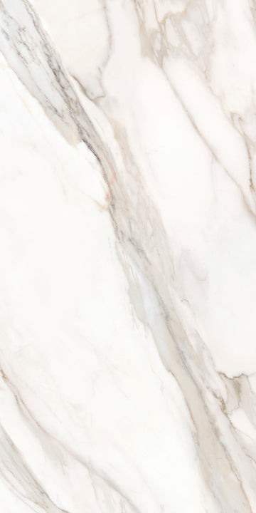 Carrelage sol / mur effet marbre MAJESTIC ORO BIANCO  l.60 x L.120 cm Brillant LIMCARO