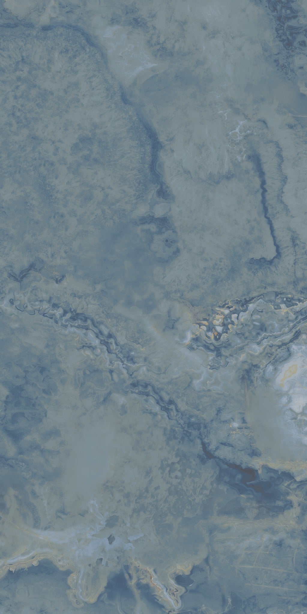 Carrelage sol / mur effet marbre ONI POLISHED BLUE l.60X L.120 cm GLOSSY LIMCARO - LIMCARO FRANCE