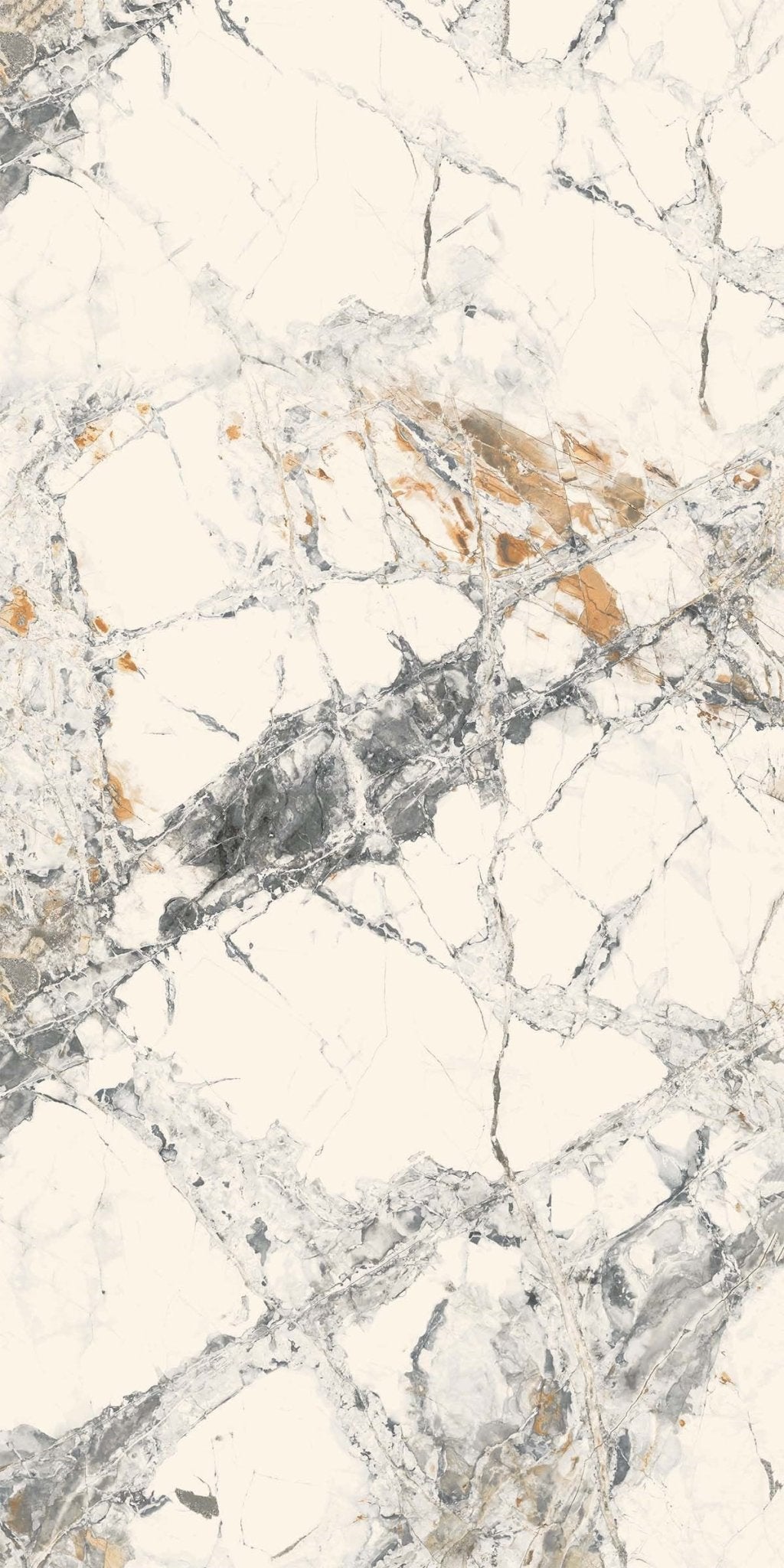 Carrelage sol / mur effet marbre PATAGONIA VEINY l.60X L.120 cm GLOSSY LIMCARO - LIMCARO FRANCE