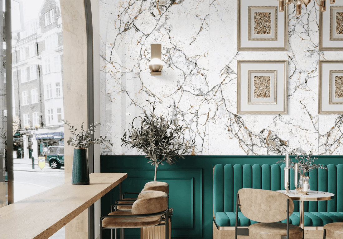 Carrelage sol / mur effet marbre STRATO l.60X L.120 cm LAPPATO LIMCARO - LIMCARO FRANCE