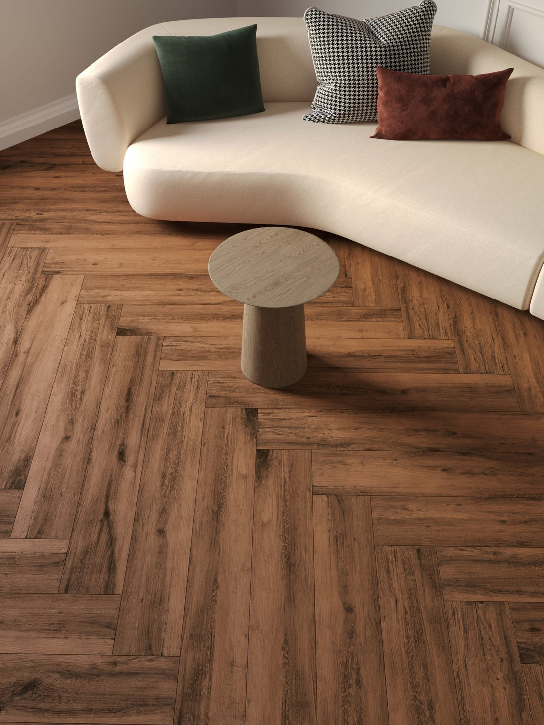 Carrelage sol/mur effet bois naturel Mat HARDY NOGAL l.15 x L.60 x 0,7 cm LIMCARO(paquet de 1.17 m2) - LIMCARO FRANCE