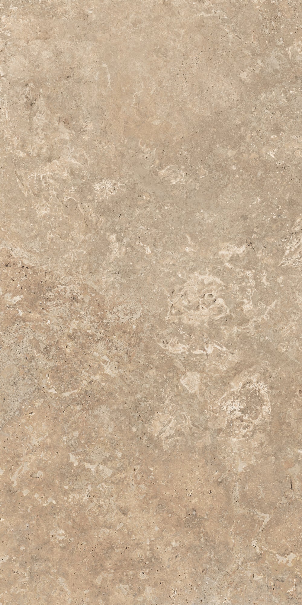 Carrelage sol / mur effet travertin CREMA TRAVERTINO l.60 x L.120 cm Mat LIMCARO