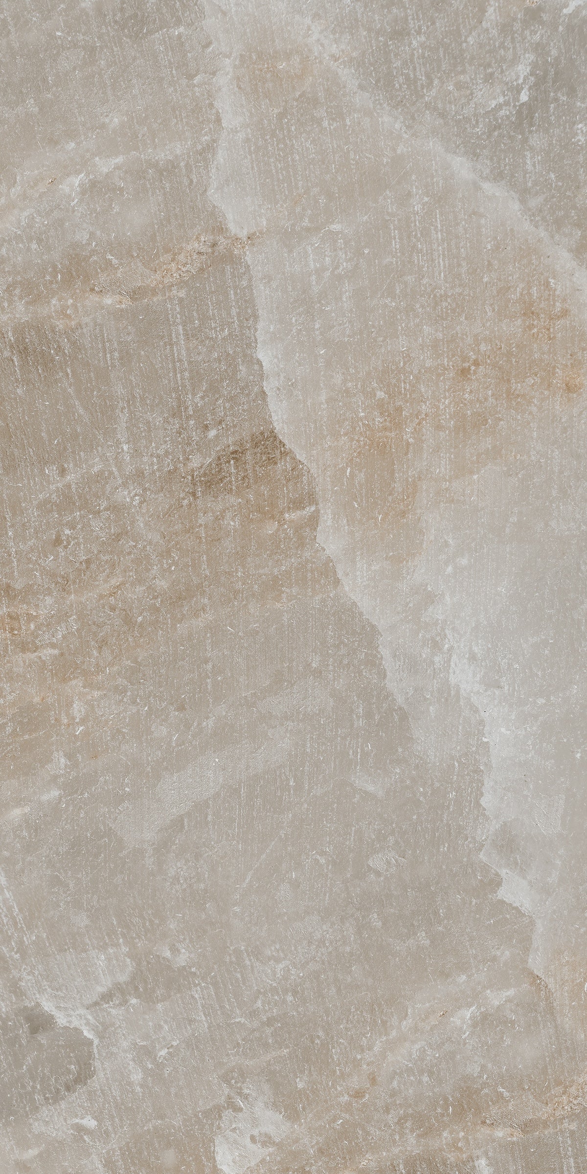 Carrelage sol / mur effet pierre SALT CAVE TAUPE l.60 x L.120 cm Mat LIMCARO